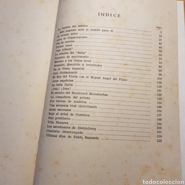 Libros: SARASATE - LEON ZARATE 1945 ED. AVE - Foto 6