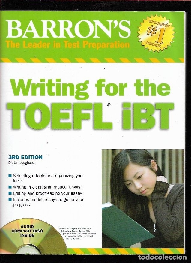 Libros: WRITING FOR THE TOEFL IBT - LOUGHEED, LIN - Foto 2