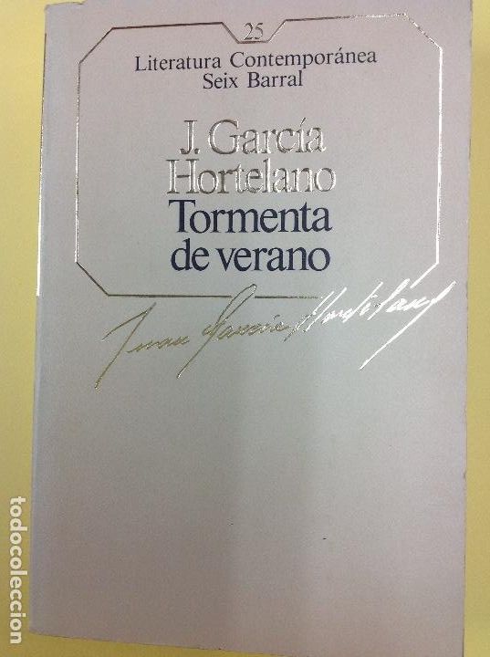 Libros: Tormenta J. Garc&iacute;a Hortelano - Foto 1