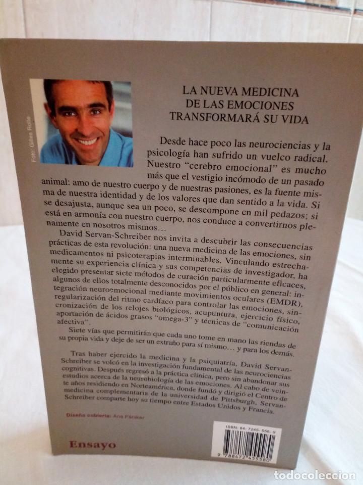 Libros: 168-CURACION EMOCIONAL, David Servan Schreiber, 2003 - Foto 3