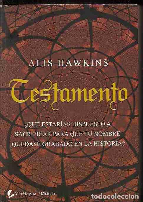 Libros: TESTAMENTO - HAWKINS, ALIS - Foto 1