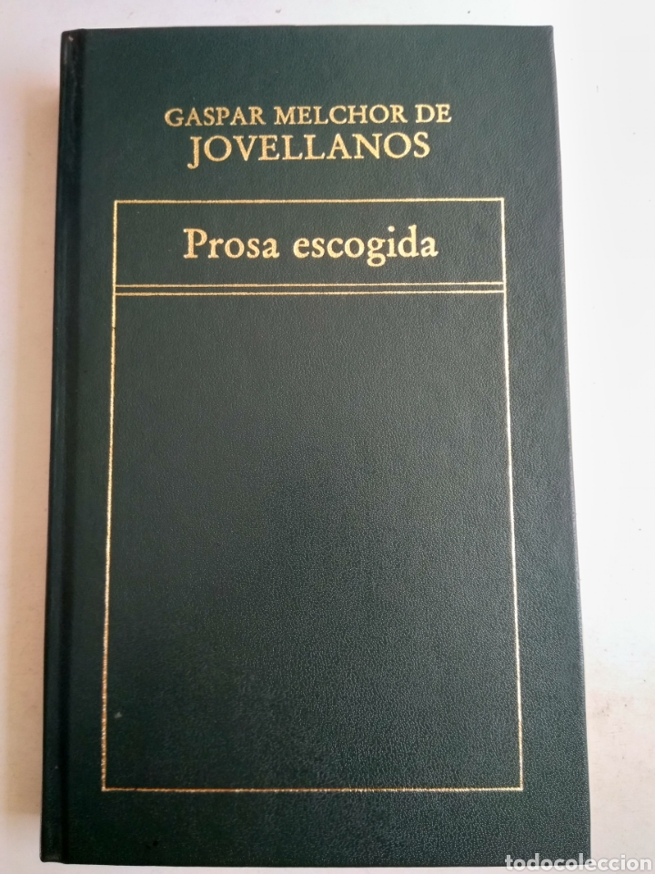 Libros: PROSA ESCOGIDA/MELCHOR GASPAR DE JOVELLANOS - Foto 1