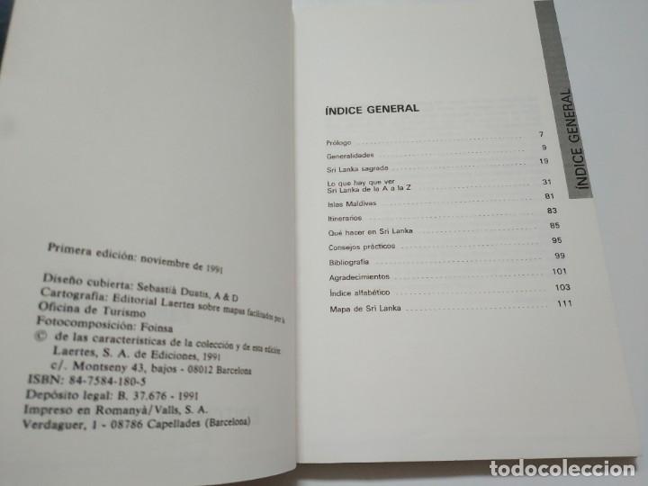 Libros: SRI LANKA.- RAMIRO A. CALLE - Foto 2
