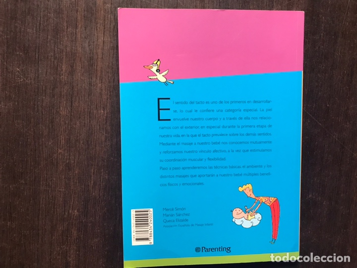 Libros: Masaje para beb&eacute;s. Merc&egrave; Sim&oacute;n. Como nuevo - Foto 2