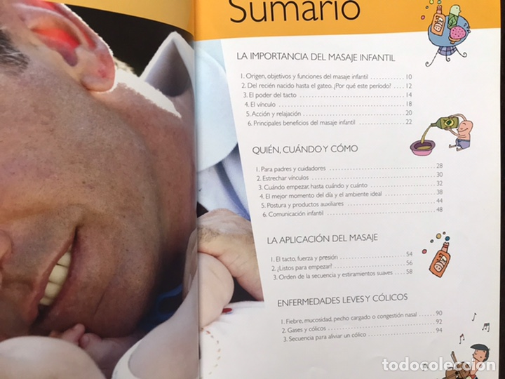 Libros: Masaje para beb&eacute;s. Merc&egrave; Sim&oacute;n. Como nuevo - Foto 9