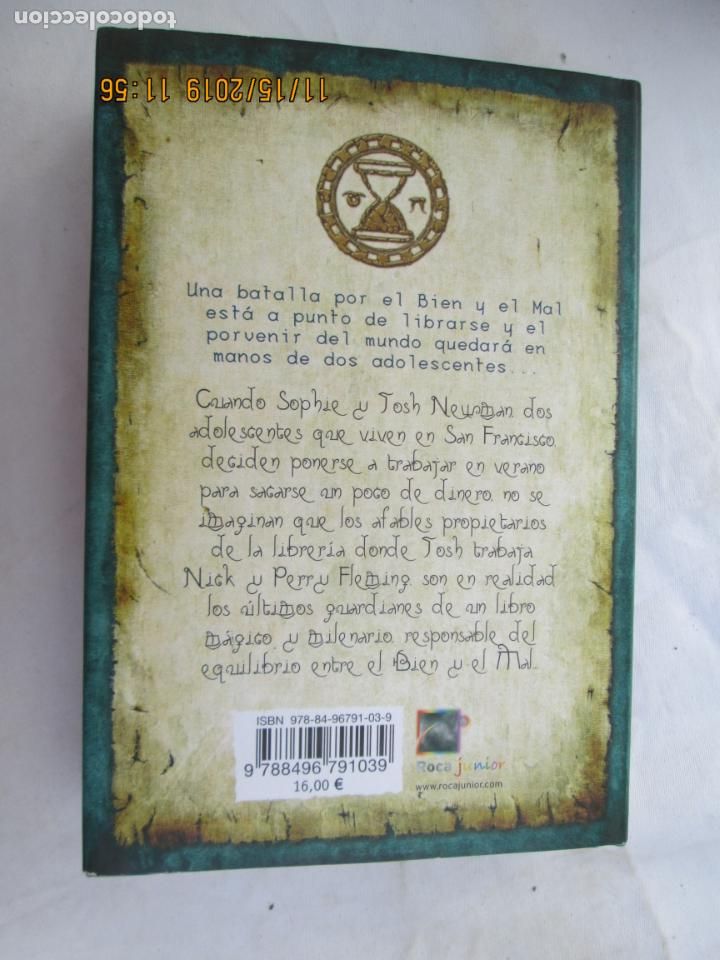 Libros: EL ALQUIMISTA - MICHAEL SCOTT - ROCA EDITORIAL 1&ordf; EDICI&Oacute;N 2007. - Foto 2