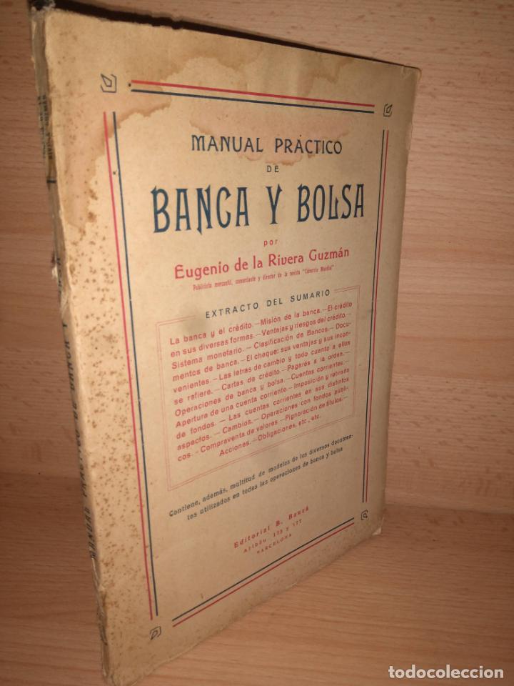 Libros: RIVERA GUZMAN, Eugenio de la - MANUAL PRACTICO DE BANCA Y BOLSA - Foto 4
