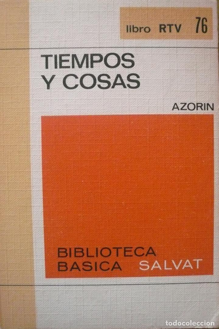 Libros: AZORIN / TIEMPOS Y COSAS / (D-1409) - Foto 1