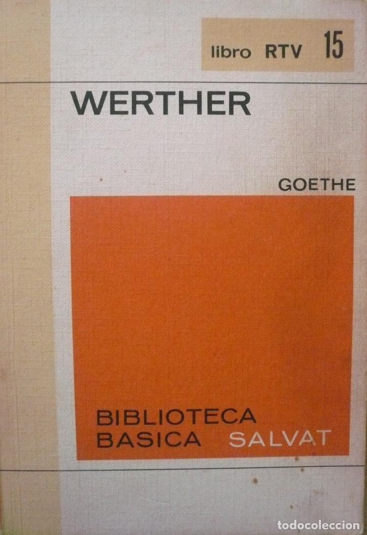 Libros: GOETHE / WERTHER / (D-1410) - Foto 1