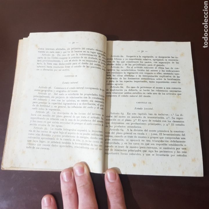 Libros: INSTRUCCIONES PARA EL SERVICIO DE ORIENTACION DE MONTES - Foto 4