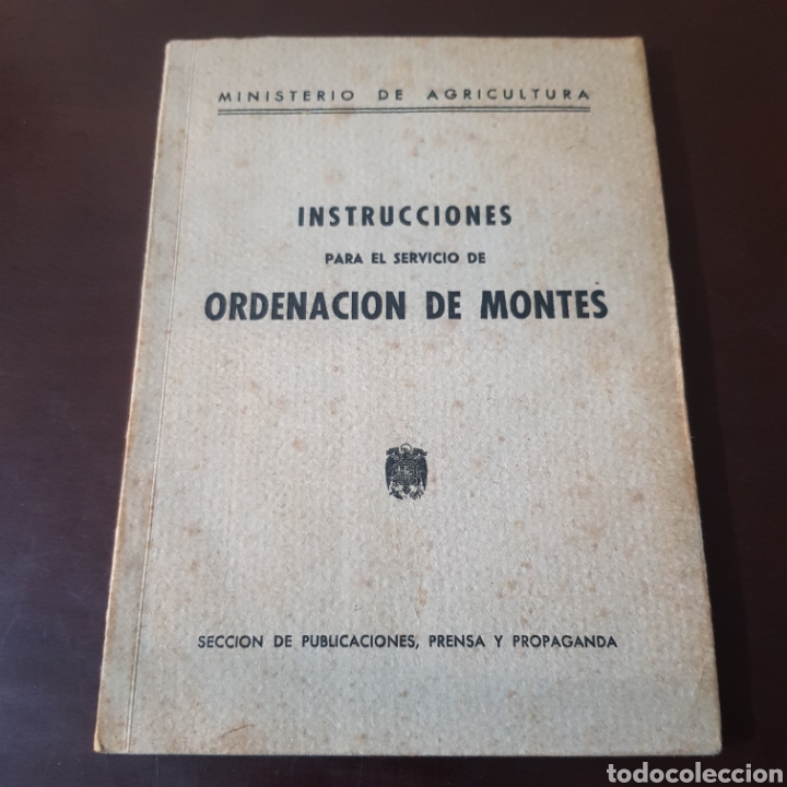 Libros: INSTRUCCIONES PARA EL SERVICIO DE ORIENTACION DE MONTES - Foto 6