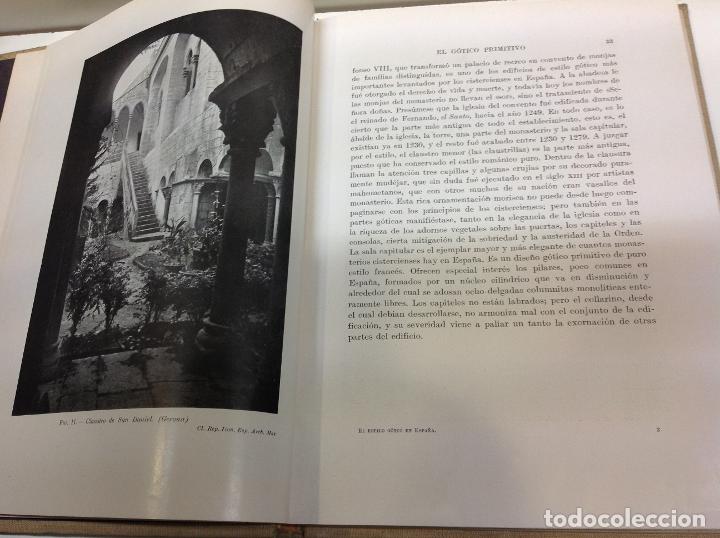 Libros: EL ESTILO GOTICO EN ESPA&Ntilde;A MAYER AUGUSTO L 1929 - Foto 60