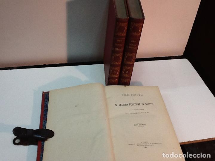 Libros: OBRAS POSTUMAS FERNANDEZ DE MORATIN LEANDRO 1867 68 - Foto 135