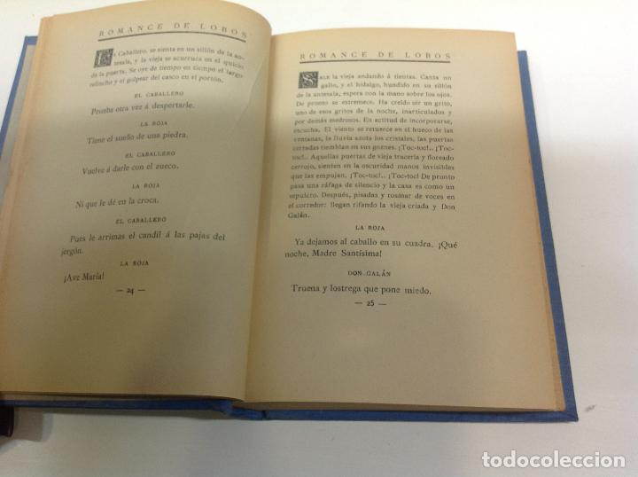 Libros: ROMANCE DE LOBOS PRIMERA EDICION 1908 VALLE INCLAN, RAMON M&ordf; DEL 1908 - Foto 144