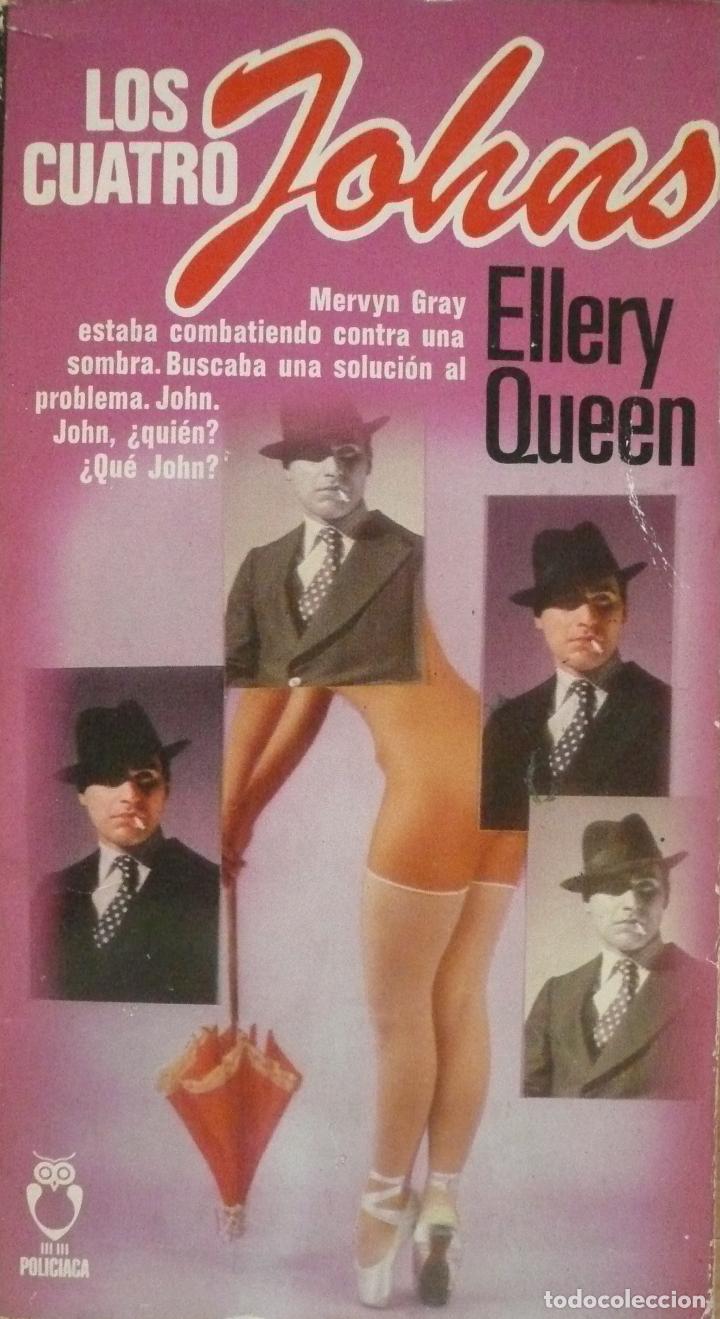 Libros: ELLERY QUEEN / LOS CUATRO JOHNS / (D-1421) - Foto 1
