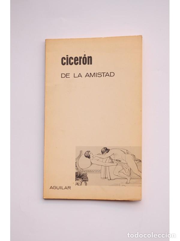 Libros: De la amistad - CICER&Oacute;N - Foto 1