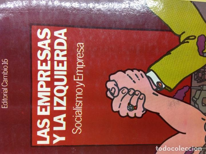 Libros: Las empresas y la izquierda socialismo y Empresa