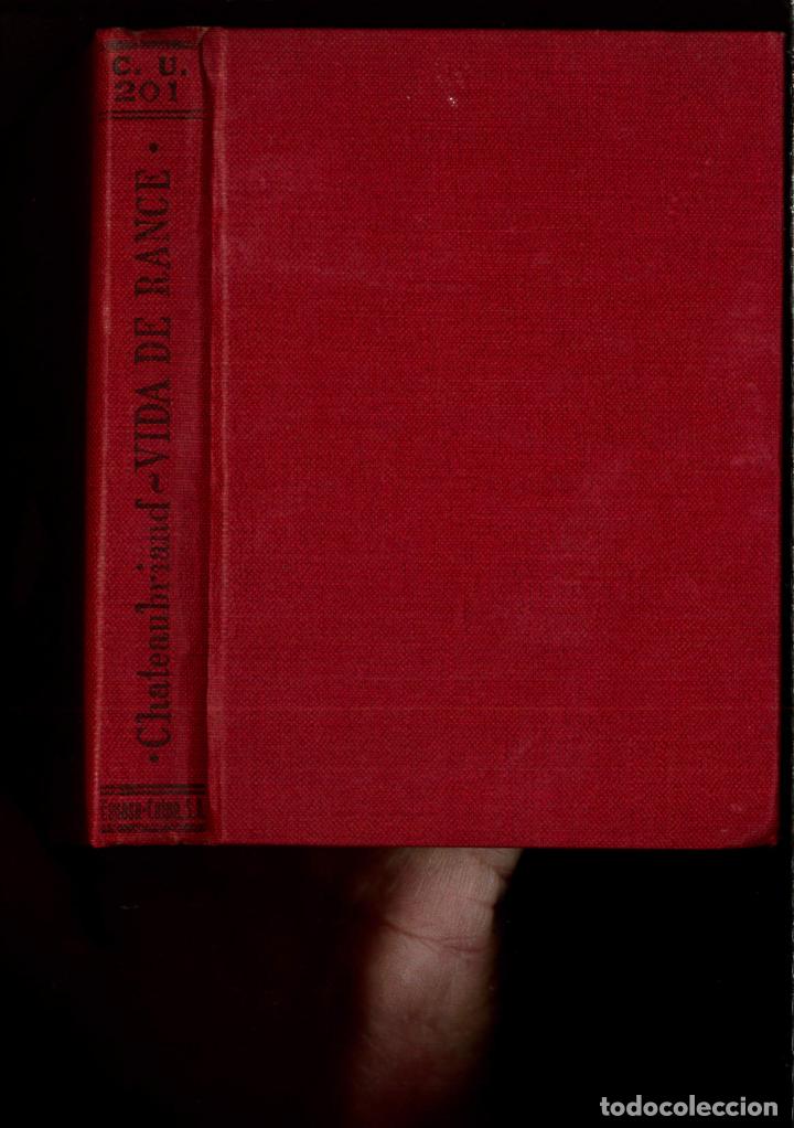 Libros: VIDA DE RANCE - CHATEAUBRIAND - Foto 1