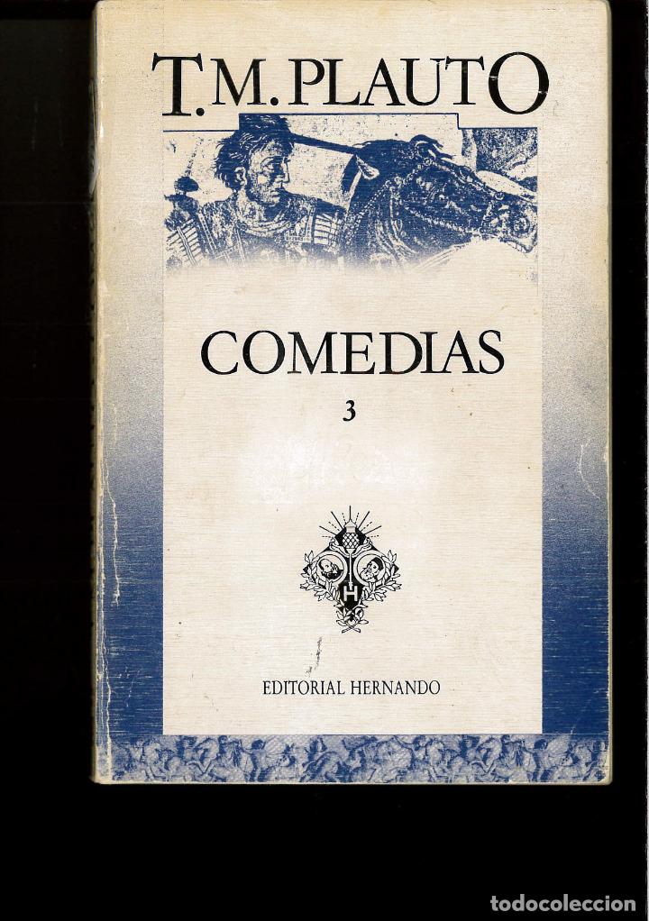 Libros: COMEDIAS 3 - T. M. PLAUTO - Foto 1