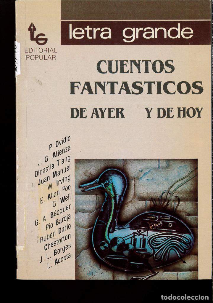Libros: Cuentos fantasticos de ayer y hoy - AA. VV. - Foto 1