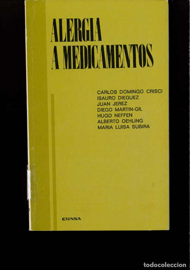 Libros: ALERGIA A MEDICAMENTOS - VARIOS - Foto 1