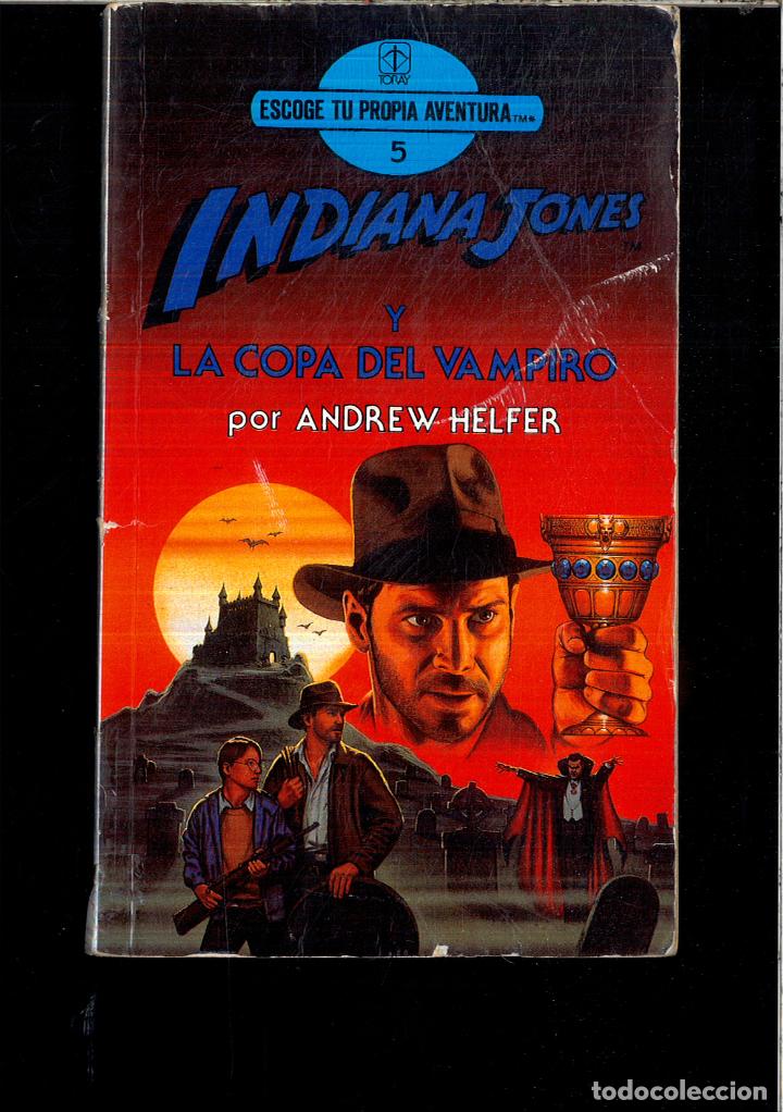 Libros: Indiana jones y la copa del vampiro - Andrew Helfer - Foto 1