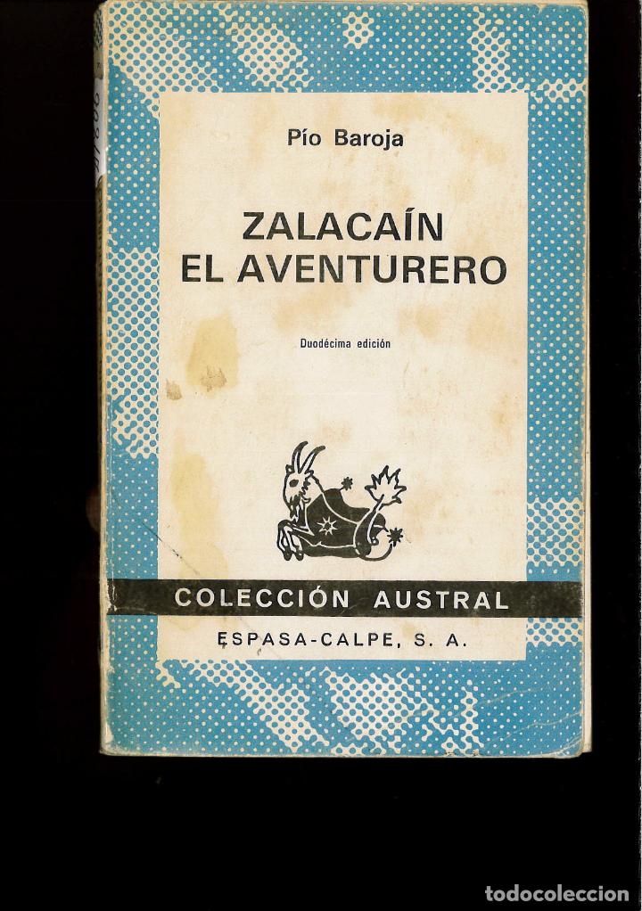 Libros: ZALACA&Iacute;N EL AVENTURERO - P&Iacute;O BAROJA - Foto 1
