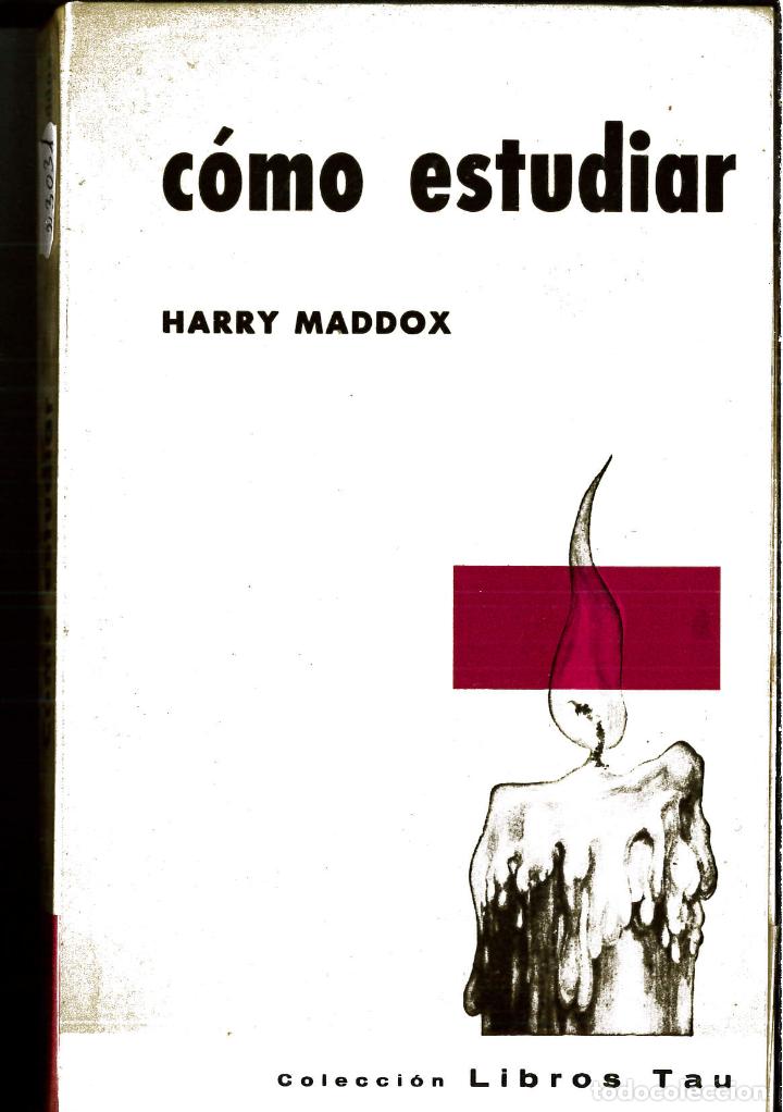 Libros: Como estudiar - Harry Maddox - Foto 1