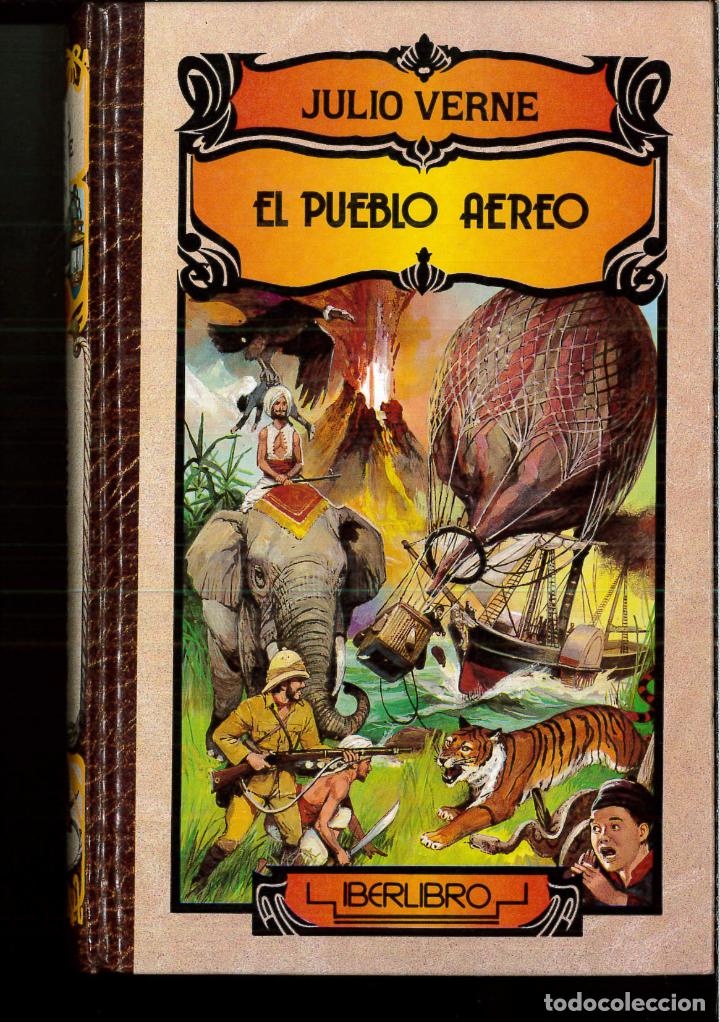 Libros: EL PUEBLO AEREO. - VERNE,Julio. - Foto 1