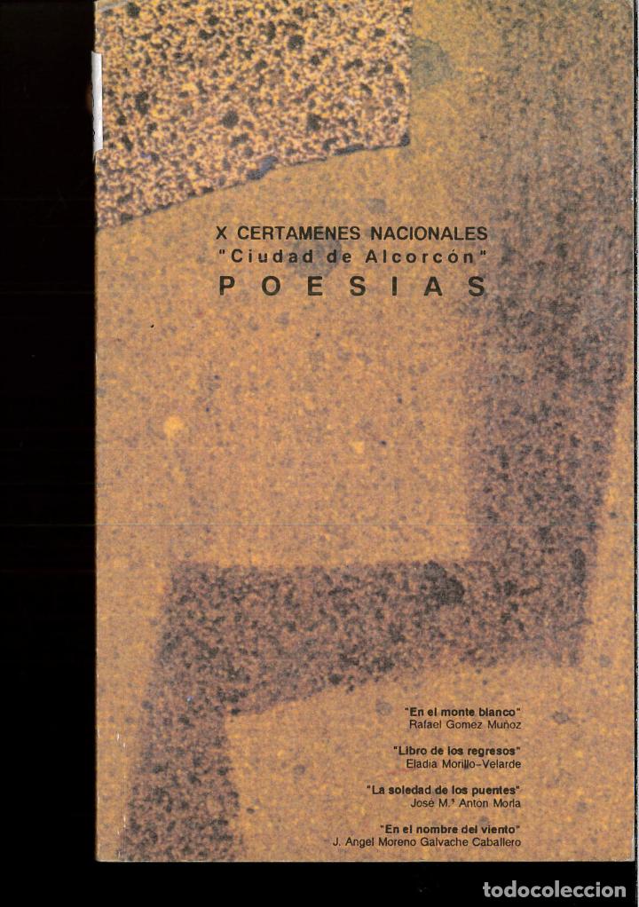 Libros: X Certamenes Nacionales Ciudad de Alcorcon. - VARIOS - Foto 1