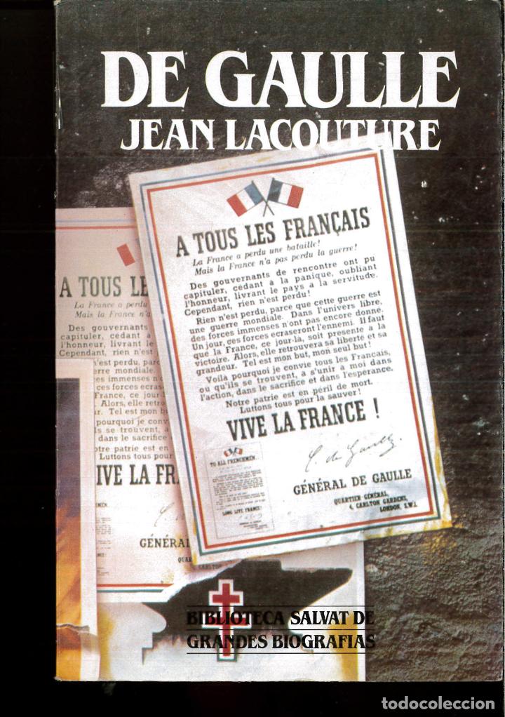 Libros: DE GAULLE - JEAN LACOUTURE - Foto 1