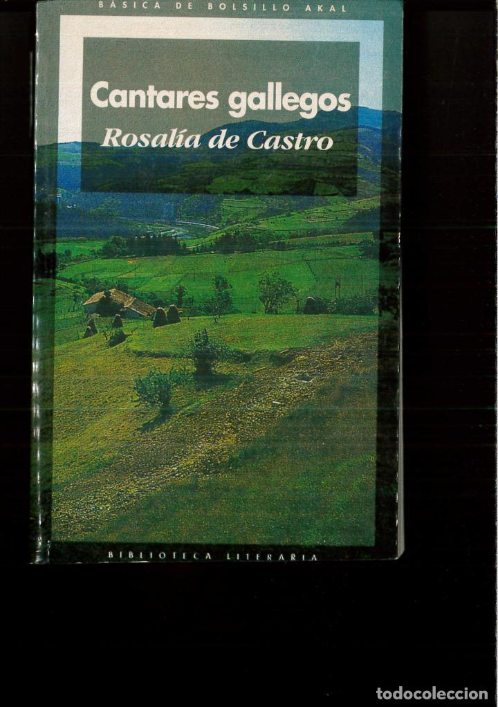 Libros: Cantares gallegos (B&aacute;sica de Bolsillo) - Rosal&iacute;a de Castro - Foto 1