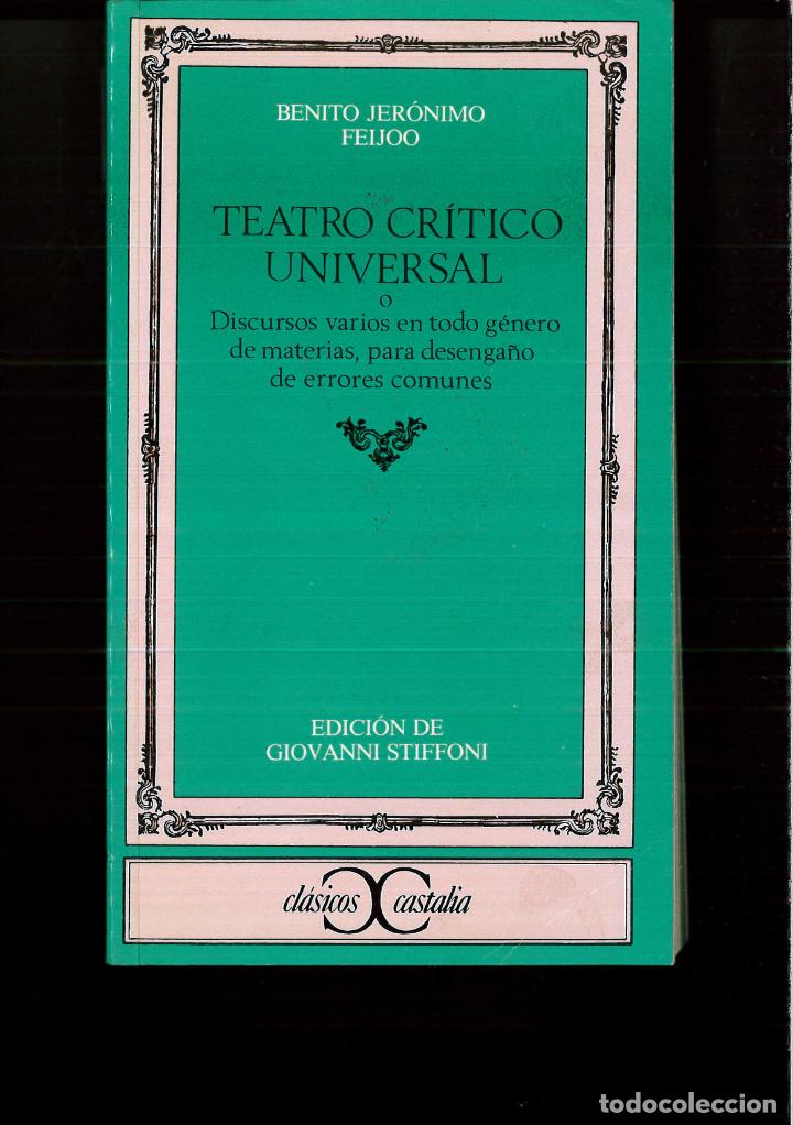 Libros: Teatro Critico Universal - BENITO JERONIMO FEIJOO - Foto 1