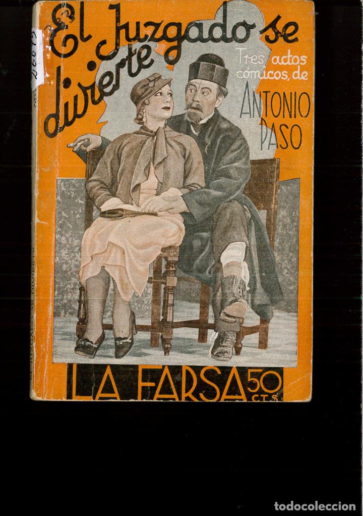 Libros: EL JUZGADO SE DIVIERTE - ANTONIO PASO - Foto 1
