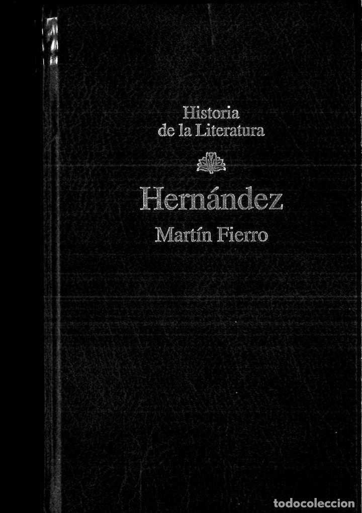 Libros: Mart&iacute;n Fierro - Jos&eacute; Hern&aacute;ndez - Foto 1