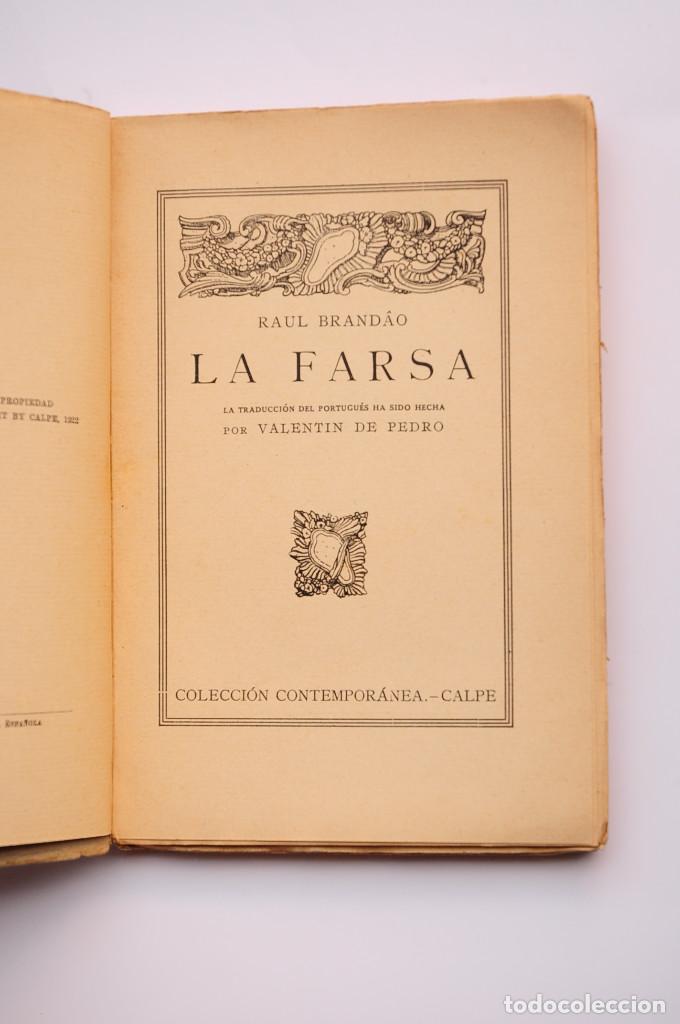 Libros: la Farsa - BRANDAO, Raul - Foto 2