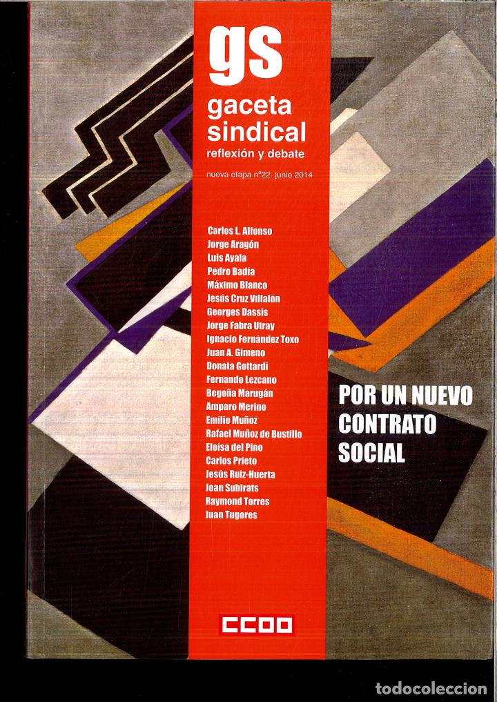 Libros: GACETA SINDICAL (REFLEXION Y DEBATE) - VARIOS - Foto 1