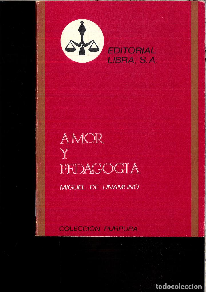 Libros: AMOR Y PEDAGOGIA - MIGUEL DE UNAMUNO - Foto 1