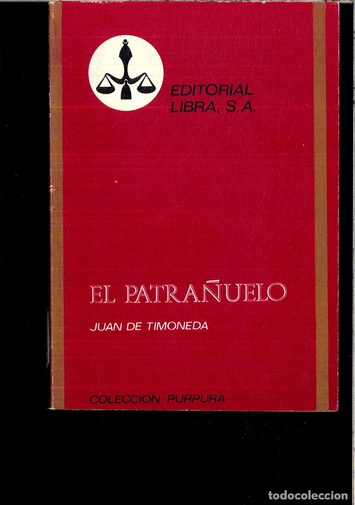Libros: EL PATRA&Ntilde;UELO - JUAN DE TIMONEDA - Foto 1