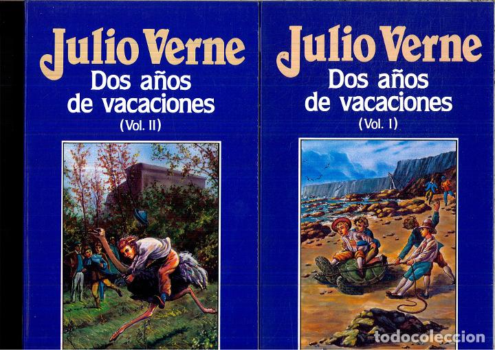Libros: DOS A&Ntilde;OS DE VACACIONES (DOS TOMOS) - Foto 1