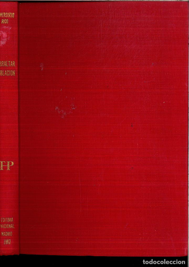 Libros: LA POBLACION DE GIBRALTAR - GUMERSINDO RICO - Foto 1