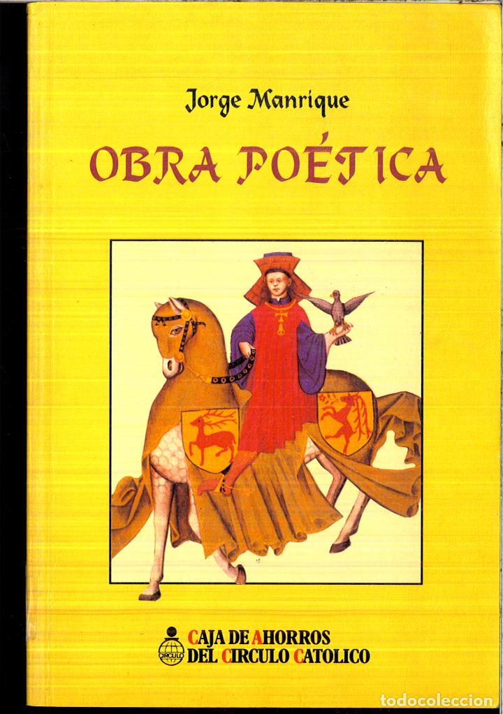 Libros: Obra poetica - Jorge Manrique - Foto 1