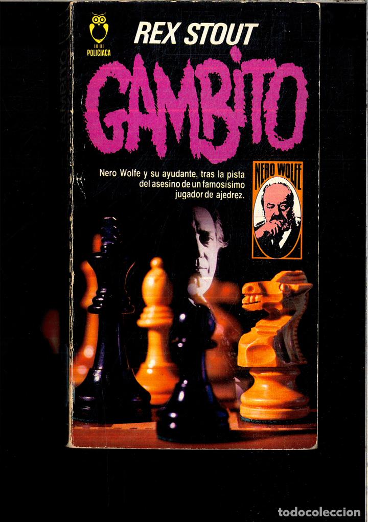 Libros: Gambito - Rex Stout - Foto 1