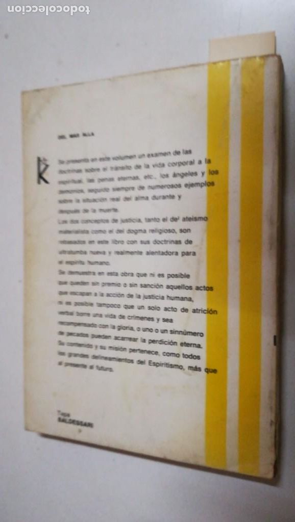 Libros: EL CIELO Y EL INFIERNO - KARDEC, Allan - Foto 2