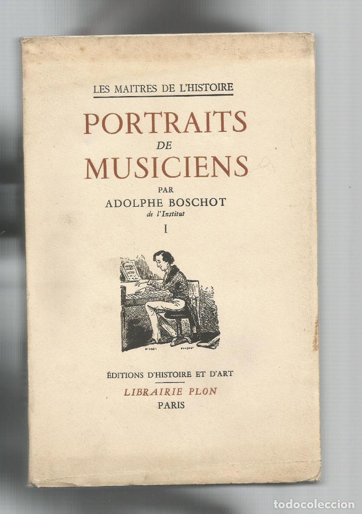 Libros: Portraits de musiciens. I. - BOSCHOT, Adolphe: - Foto 1