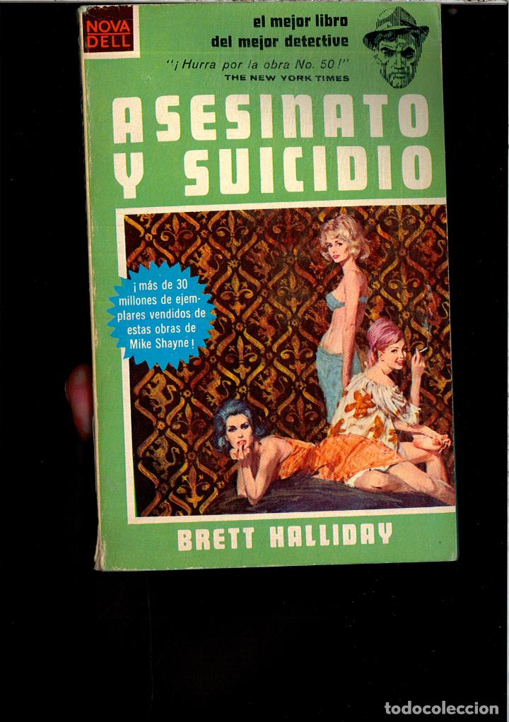 Libros: ASESINATO Y SUICIDIO - BRETT HALLIDAY - Foto 1