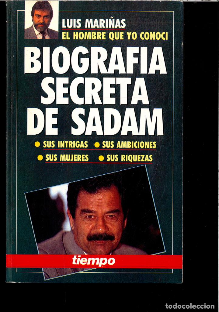 Libros: BIOGRAFIA SECRETA DE SADAM - LUIS MARI&Ntilde;AS - Foto 1