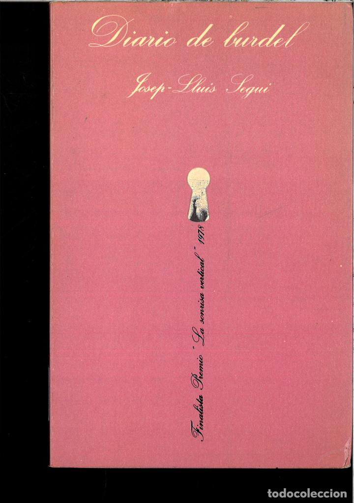Libros: DIARIO DE BURDEL - JOSEP-LLUIS SEGUI - Foto 1