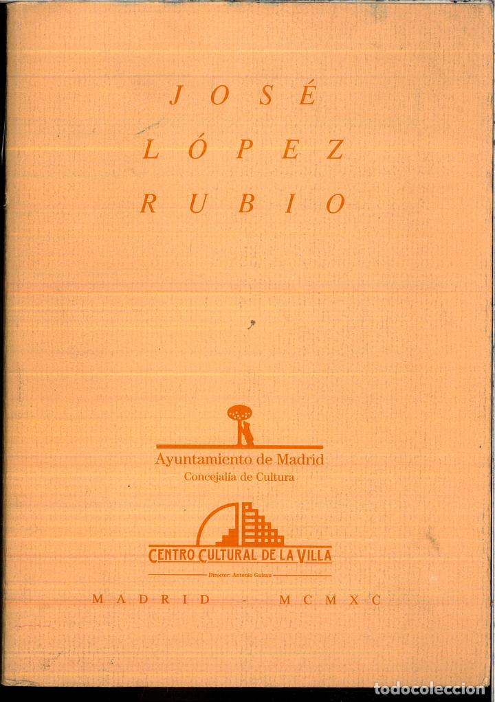 Libros: JOSE LOPEZ RUBIO (LIBRO HOMENAJE) - Foto 1