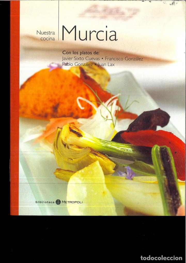 Libros: NUESTRA COCINA MURCIA - VARIOS - Foto 1